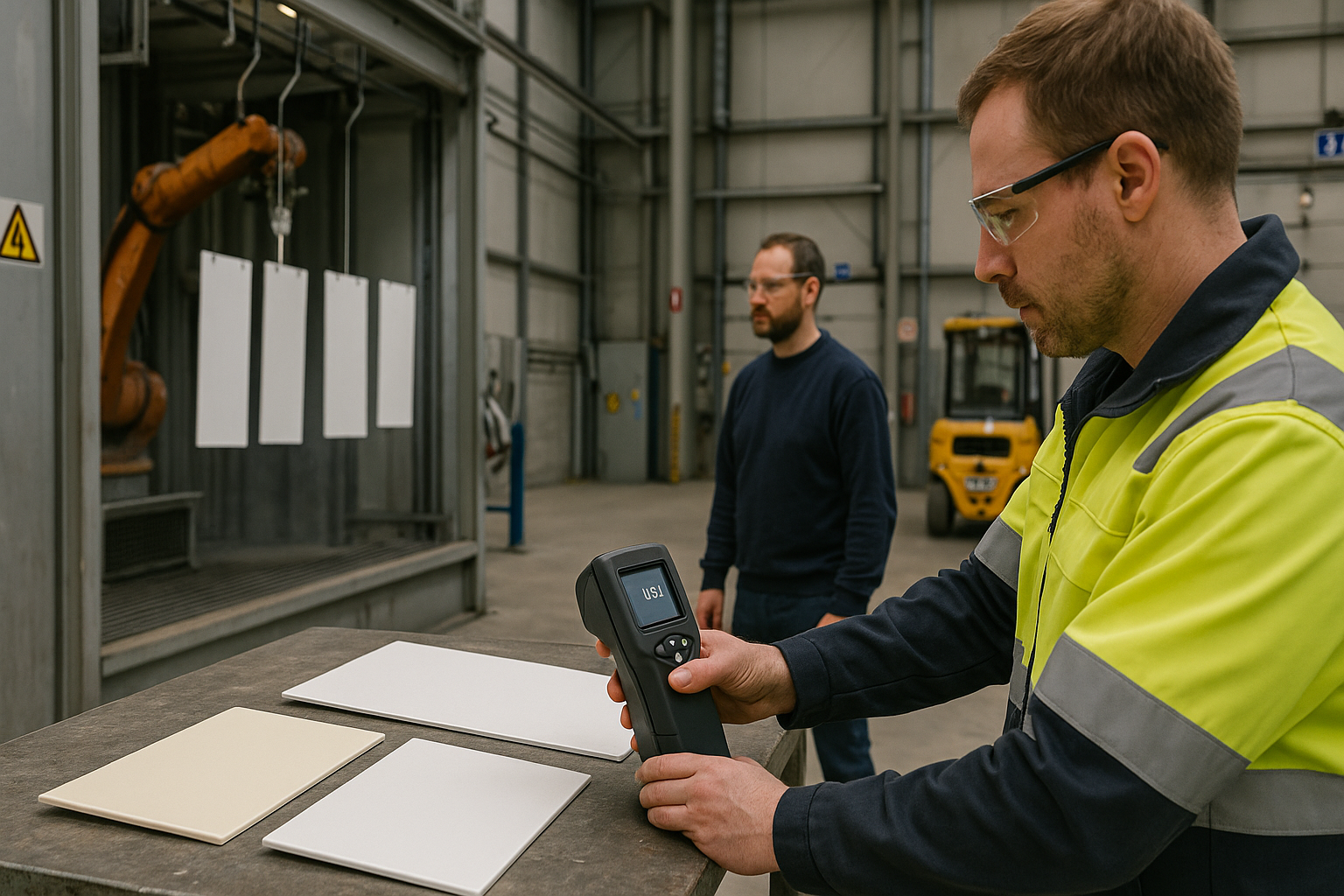 Industrial coating line