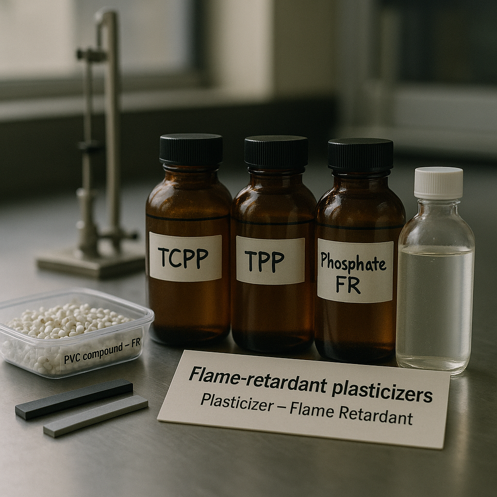 Flame-retardant plasticizers