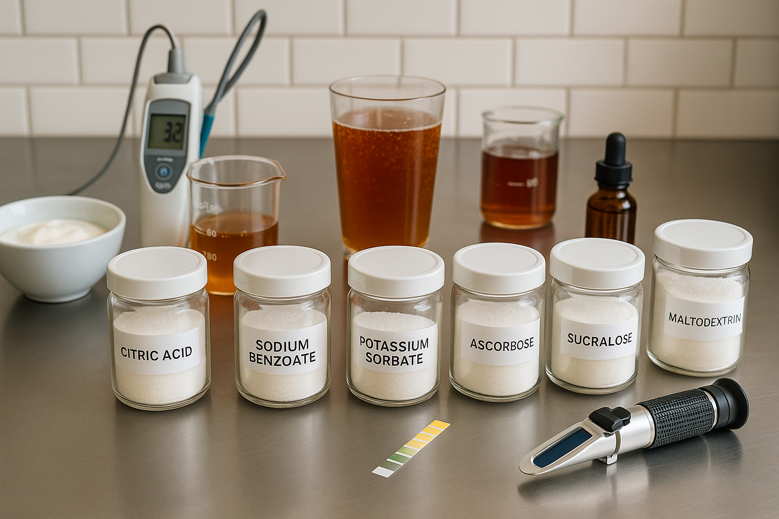 Food additives banner